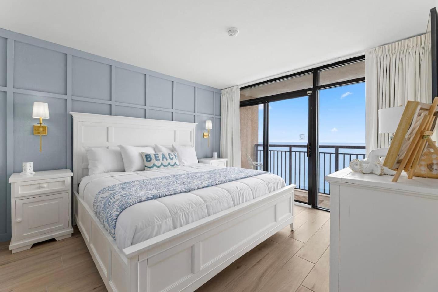 Luxury Ocean Front By Barefoot Landing Apartment Myrtle Beach Bagian luar foto