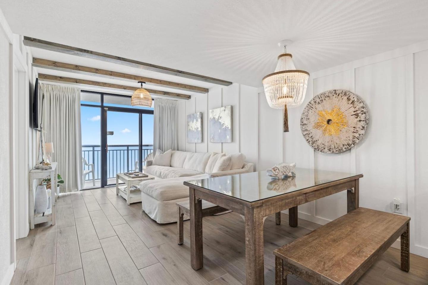 Luxury Ocean Front By Barefoot Landing Apartment Myrtle Beach Bagian luar foto