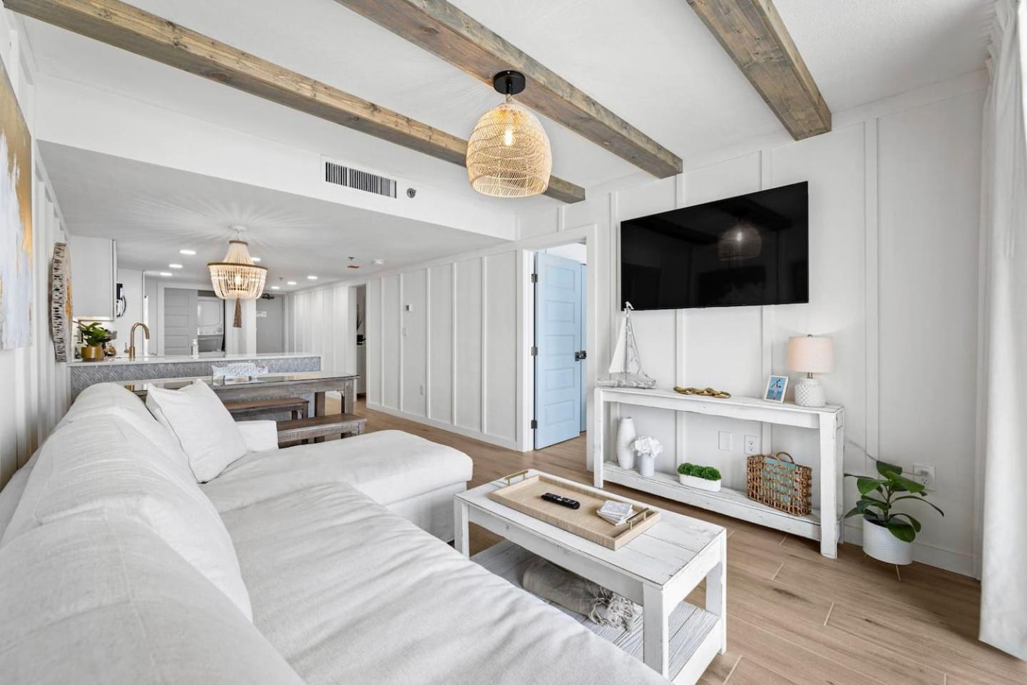 Luxury Ocean Front By Barefoot Landing Apartment Myrtle Beach Bagian luar foto